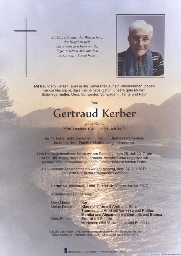 Gertraud Kerber